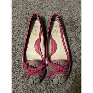 COACH Janelle Slip On Ballet Flat, Sz 7.5